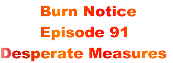         Burn Notice
        Episode 91
Desperate Measures